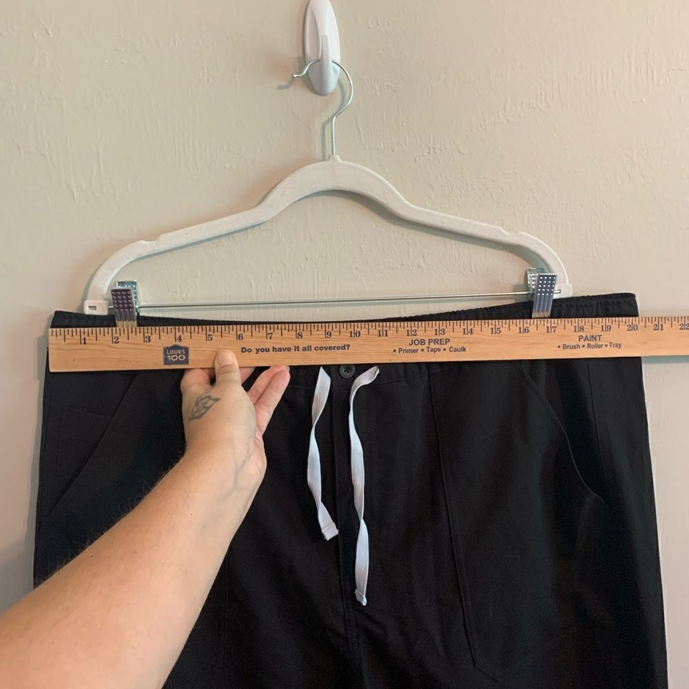 NWT Figs Cairo Cargo black Pants/scrubs size XXL‎ - Picture 5 of 10